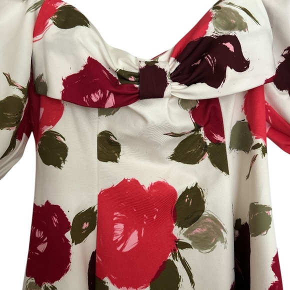 Kate Spade Just Rosy Beau Midi Dress - Picture 6 of 10